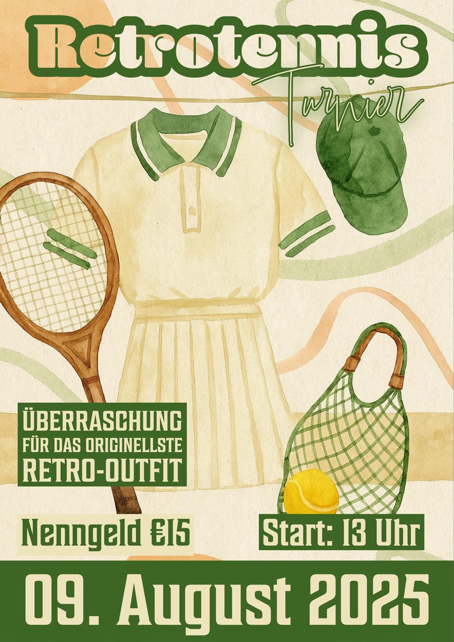 5. Retro-Tennisturnier