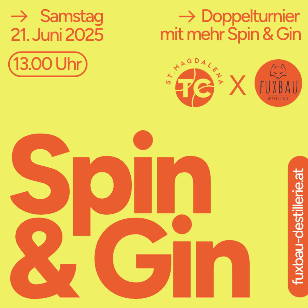 Spin and Gin Doppelturnier